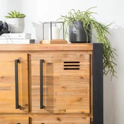 Ars manufacti Higboard Urban Industry I - Akazie teilmassiv / Metall - Akazie / Schwarz 24 Ars manufacti Higboard Urban Industry I - Akazie teilmassiv / Metall - Akazie / Schwarz -Wohnzimmermöbel boutique en ligne 1000224212 220729 046 DETAILS P000000001000224212