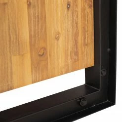 Ars manufacti Sideboard Urban Industry II - Akazie teilmassiv / Metall - Akazie / Schwarz -Wohnzimmermöbel boutique en ligne 1000224223 210908 15542000041 DETAILS P000000001000224223