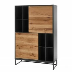 Red Living Wohnwand Barview II (3-teilig) - Echtholzfurnier - Eiche / Anthrazit -Wohnzimmermöbel boutique en ligne 1000224225 210215 11270200020 DETAILS P000000001000224225