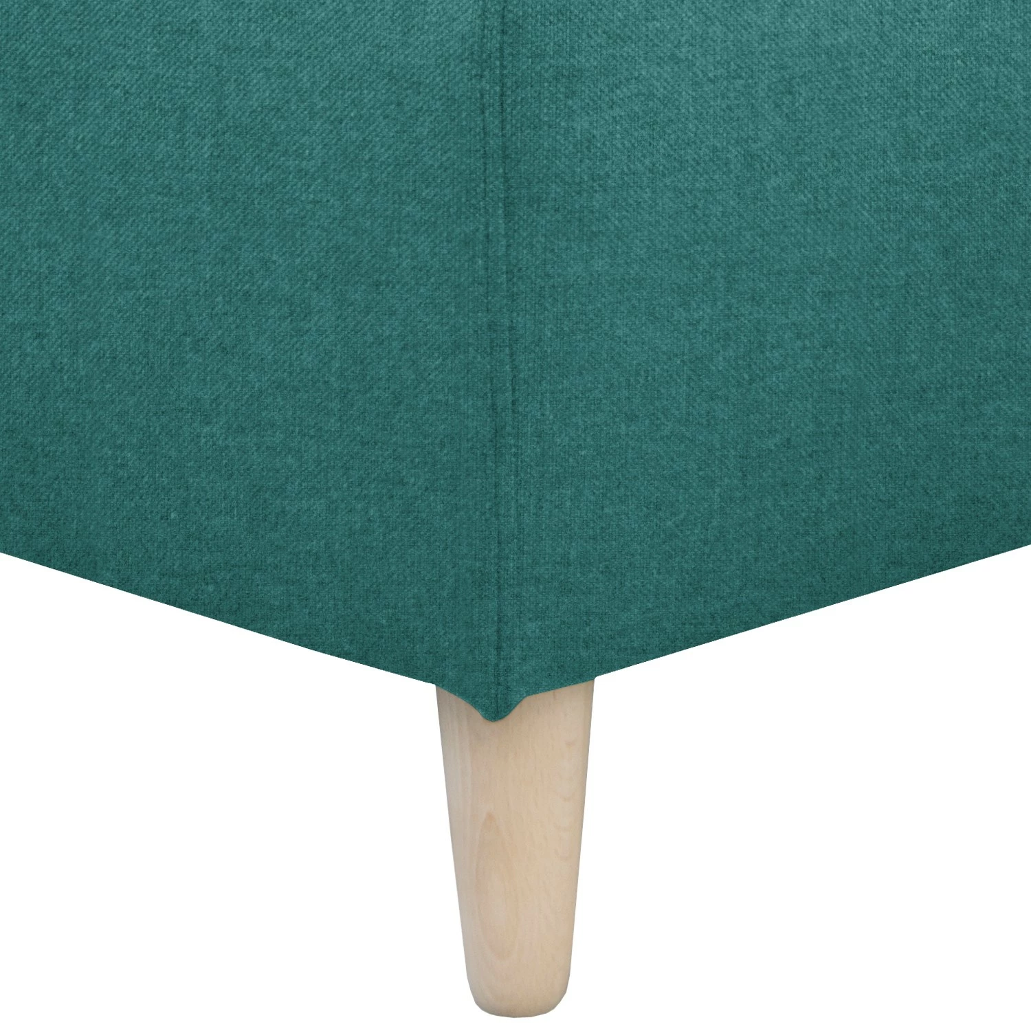 Mørteens Polsterhocker Kurikka - Webstoff - Webstoff Maloti: Petrol 5 Mørteens Polsterhocker Kurikka - Webstoff - Webstoff Maloti: Petrol – Bild 5