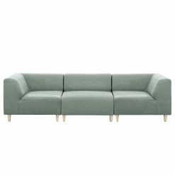 Mørteens Sofa Kurikka (3-Sitzer) - Webstoff - Webstoff Maloti: Hellgrau