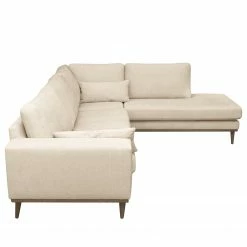 Mørteens Ecksofa Billund III - Strukturstoff - Creme - Ottomane davorstehend rechts -Wohnzimmermöbel boutique en ligne 1000224359 200916 14032700986 DETAILS P000000001000224359