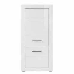 Loftscape Highboard Bricktown IV - Hochglanz Weiß / Matt Weiß -Wohnzimmermöbel boutique en ligne 1000224379 200904 12200300009 DETAILS P000000001000224379