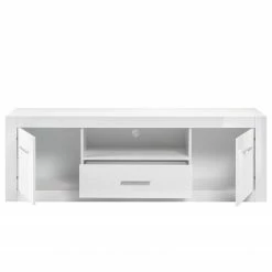 Loftscape TV-Lowboard Bricktown II - Hochglanz Weiß / Matt Weiß 6 Loftscape TV-Lowboard Bricktown II - Hochglanz Weiß / Matt Weiß -Wohnzimmermöbel boutique en ligne 1000224381 200904 12201900017 DETAILS P000000001000224381