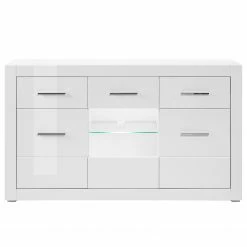 Loftscape Sideboard Bricktown I - Hochglanz Weiß / Matt Weiß 10 Loftscape Sideboard Bricktown I - Hochglanz Weiß / Matt Weiß -Wohnzimmermöbel boutique en ligne 1000224389 200904 12213600055 DETAILS P000000001000224389