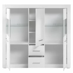 Loftscape Highboard Bricktown V - Hochglanz Weiß / Matt Weiß -Wohnzimmermöbel boutique en ligne 1000224402 200904 12222700082 DETAILS P000000001000224402