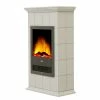 Ridgevalley Elektrokamin Binz - Cremeweiß
