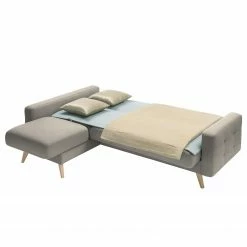 Fredriks Ecksofa Cropwell - Webstoff - Webstoff Ramse: Hellbraun - Longchair davorstehend links -Wohnzimmermöbel boutique en ligne 1000225150 210305 12301200108 DETAILS P000000001000225150