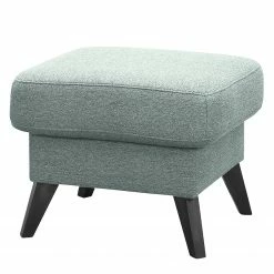 Fredriks Polsterhocker Helper - Webstoff - Webstoff Cavo: Pastellblau