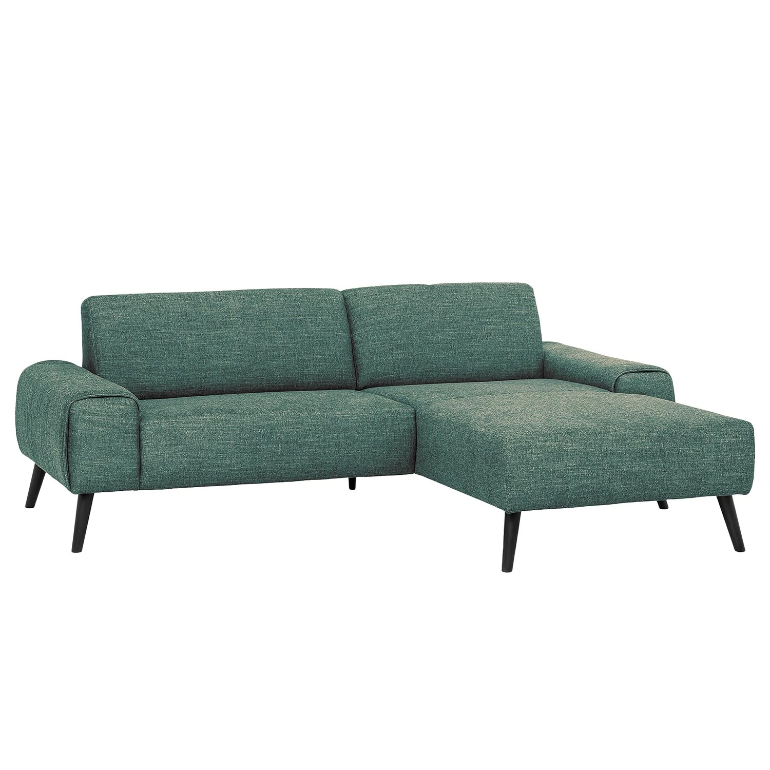 Fredriks Ecksofa Bingham - Webstoff - Webstoff Pras: Blau - Longchair davorstehend rechts - Ohne Hocker 1 Fredriks Ecksofa Bingham - Webstoff - Webstoff Pras: Blau - Longchair davorstehend rechts - Ohne Hocker