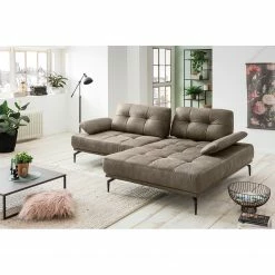 Fredriks Ecksofa Linville - Microfaser Torne: Havanna - Breite: 258 cm - Longchair davorstehend rechts - Ohne Kopfstütze 14 Fredriks Ecksofa Linville - Microfaser Torne: Havanna - Breite: 258 cm - Longchair davorstehend rechts - Ohne Kopfstütze -Wohnzimmermöbel boutique en ligne 1000225326 210305 12315801392 MOOD DETAILS P000000001000225326 mood
