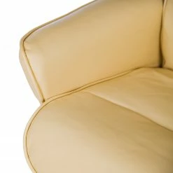 Modoform Relaxsessel Vincenzo - Echtleder / Kunstleder - Creme -Wohnzimmermöbel boutique en ligne 1000225779 220422 160 DETAILS P000000001000225779