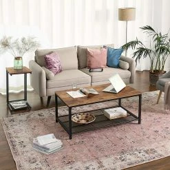 Red Living Beistelltisch Bettyhill - Braun / Schwarz -Wohnzimmermöbel boutique en ligne 1000225824 200914 06131300122 MOOD DETAILS P000000001000225824 mood