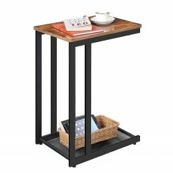 Red Living Beistelltisch Bettyhill - Braun / Schwarz -Wohnzimmermöbel boutique en ligne 1000225824 200914 06131400123 DETAILS P000000001000225824