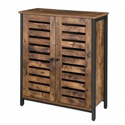 Red Living Kommode Condover II - Braun / Schwarz