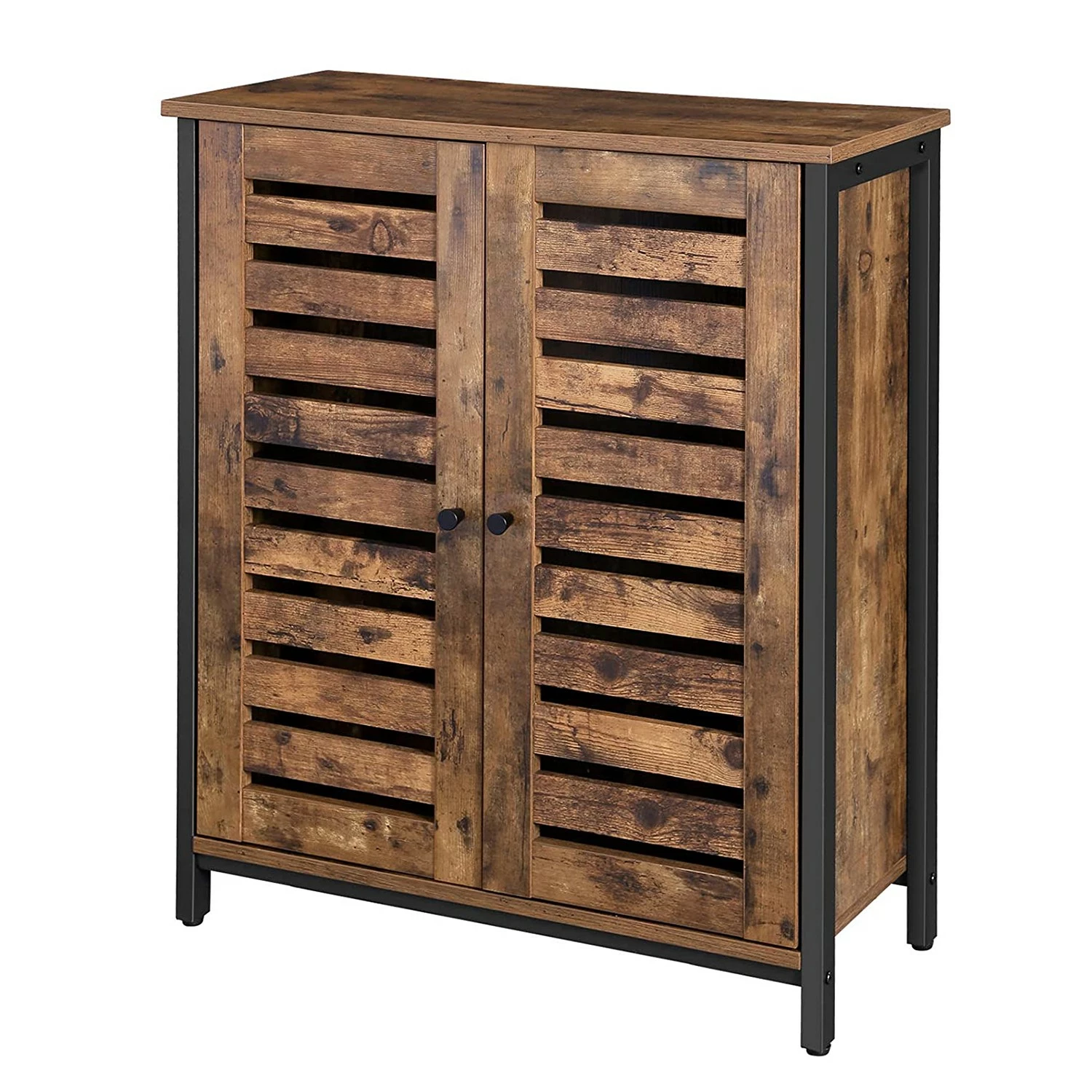 Red Living Kommode Condover II - Braun / Schwarz 1 Red Living Kommode Condover II - Braun / Schwarz