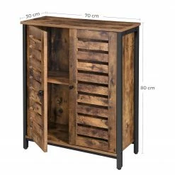 Red Living Kommode Condover II - Braun / Schwarz 13 Red Living Kommode Condover II - Braun / Schwarz -Wohnzimmermöbel boutique en ligne 1000225834 200914 06135400178 SKETCH DETAILS P000000001000225834 sketch