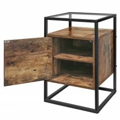 Red Living Beistelltisch Cottage Hill II - Glas / Metall - Braun / Schwarz 10 Red Living Beistelltisch Cottage Hill II - Glas / Metall - Braun / Schwarz -Wohnzimmermöbel boutique en ligne 1000225835 200914 06135500182 DETAILS P000000001000225835