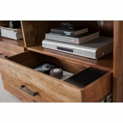 Ars manufacti TV-Lowboard Mackz I - Akazie massiv - Akazie Dunkel / Antik Schwarz -Wohnzimmermöbel boutique en ligne 1000226069 220127 084010000065 DETAILS P000000001000226069