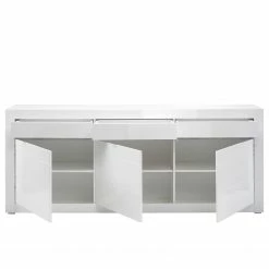 Loftscape Sideboard Cape Ann I - Hochglanz Weiß / Matt Weiß -Wohnzimmermöbel boutique en ligne 1000226252 200923 15531700054 DETAILS P000000001000226252