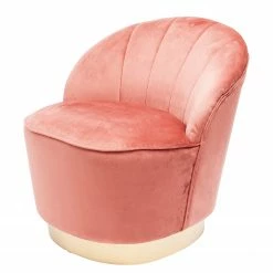 Kare Design Sessel Cherry Rose - Samt