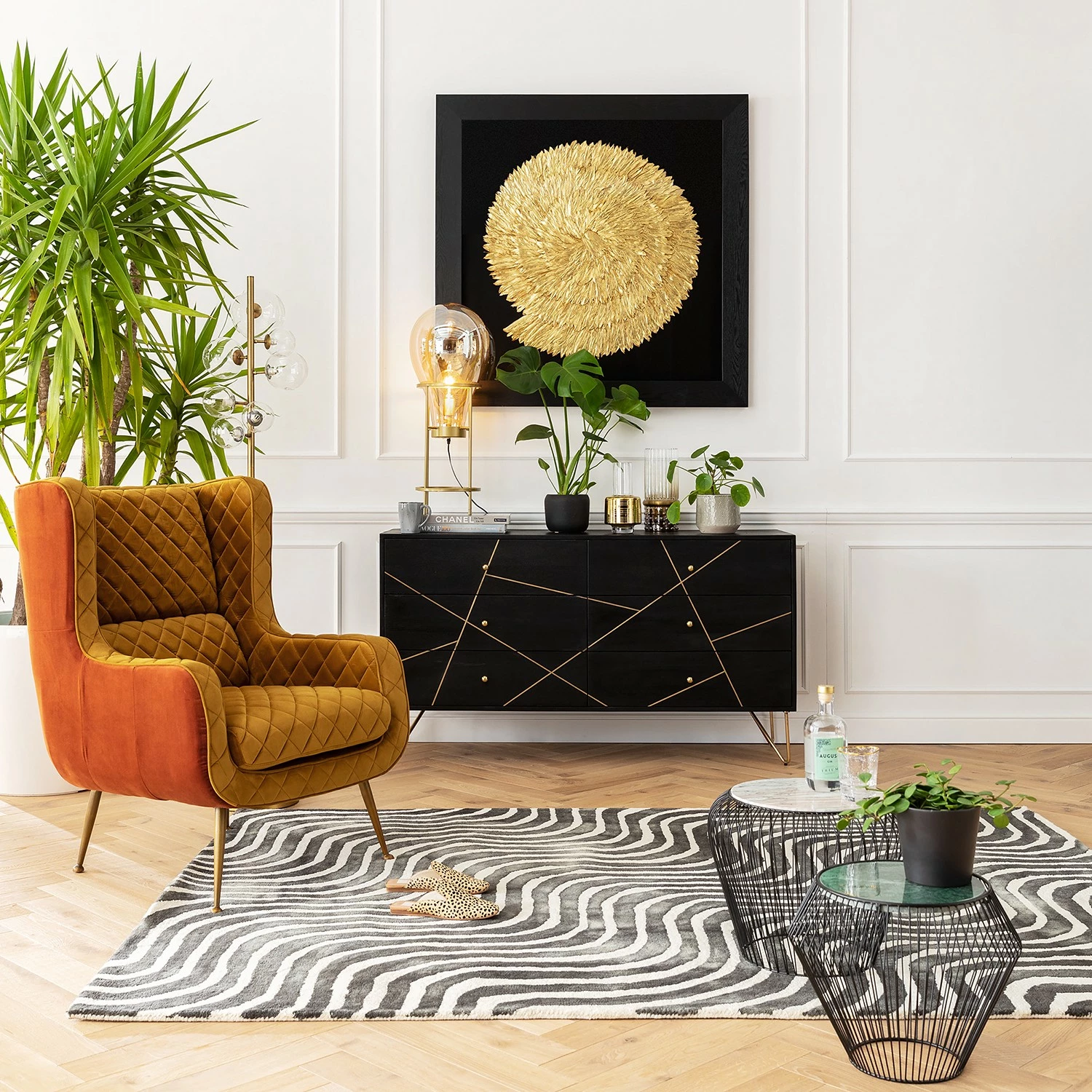 Kare Design Sessel Nonna - Samt 2 Kare Design Sessel Nonna - Samt – Bild 2