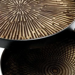 Red Living Beistelltisch Ceell (2er-Set) - Metall - Kupfer / Schwarz -Wohnzimmermöbel boutique en ligne 1000227243 201006 13142900057 DETAILS P000000001000227243