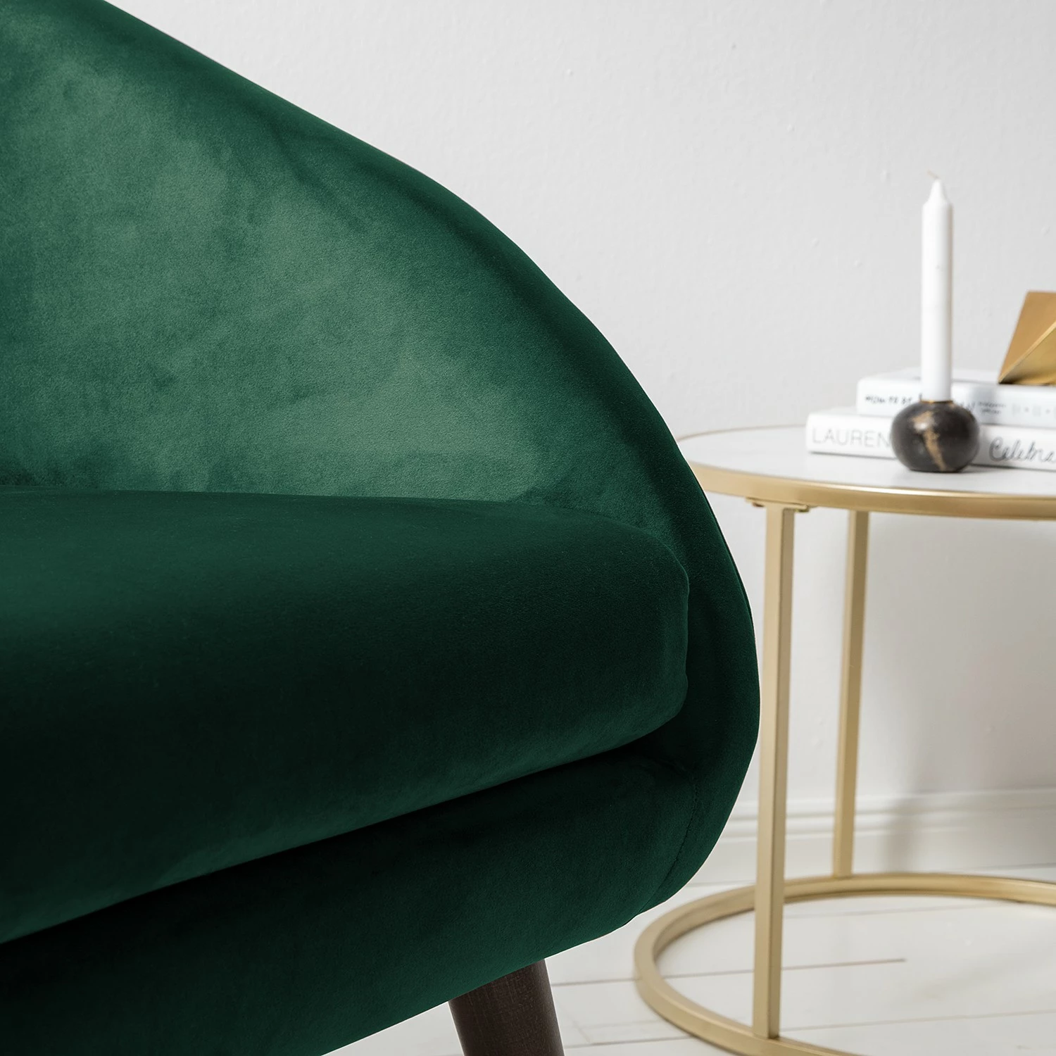 Ridgevalley Sessel Volonne - Samt Ravi: Antikgrün 19 Ridgevalley Sessel Volonne - Samt Ravi: Antikgrün – Bild 19