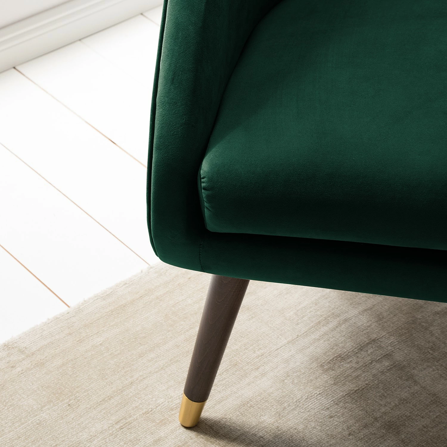 Ridgevalley Sessel Volonne - Samt Ravi: Antikgrün 20 Ridgevalley Sessel Volonne - Samt Ravi: Antikgrün – Bild 20