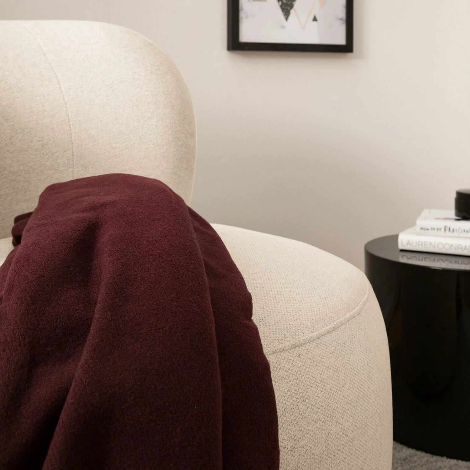 Loftscape Sessel Lovelock - Webstoff Deran: Creme 9 Loftscape Sessel Lovelock - Webstoff Deran: Creme – Bild 9