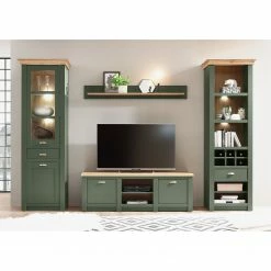 Norrwood TV-Lowboard Cardet - Moosgrün / Eiche Wotan Dekor -Wohnzimmermöbel boutique en ligne 1000227555 201016 13025200003 MOOD DETAILS P000000001000227555 mood