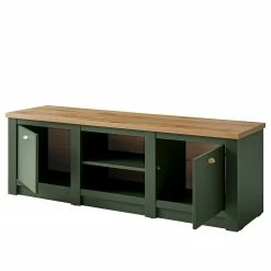Norrwood TV-Lowboard Cardet - Moosgrün / Eiche Wotan Dekor -Wohnzimmermöbel boutique en ligne 1000227555 201016 13025800008 DETAILS P000000001000227555