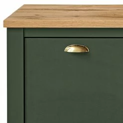 Norrwood TV-Lowboard Cardet - Moosgrün / Eiche Wotan Dekor -Wohnzimmermöbel boutique en ligne 1000227555 201016 13025900010 DETAILS P000000001000227555