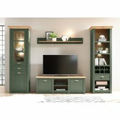 Norrwood Regal Cardet I - Moosgrün / Eiche Wotan Dekor -Wohnzimmermöbel boutique en ligne 1000227558 201016 13033400037 MOOD DETAILS P000000001000227558 mood