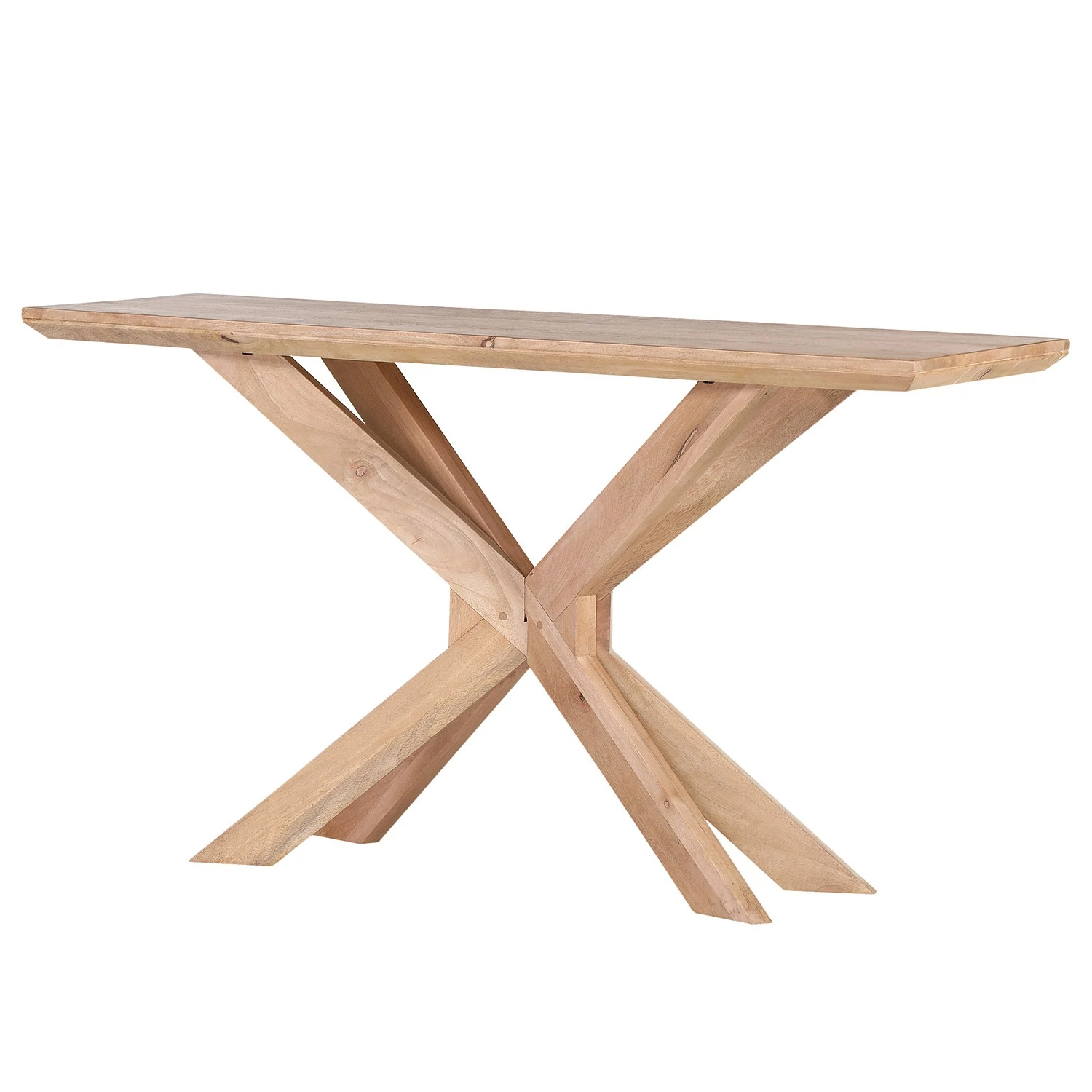 Naturoo Konsolentisch Herly - Mango massiv - Mango 1 Naturoo Konsolentisch Herly - Mango massiv - Mango