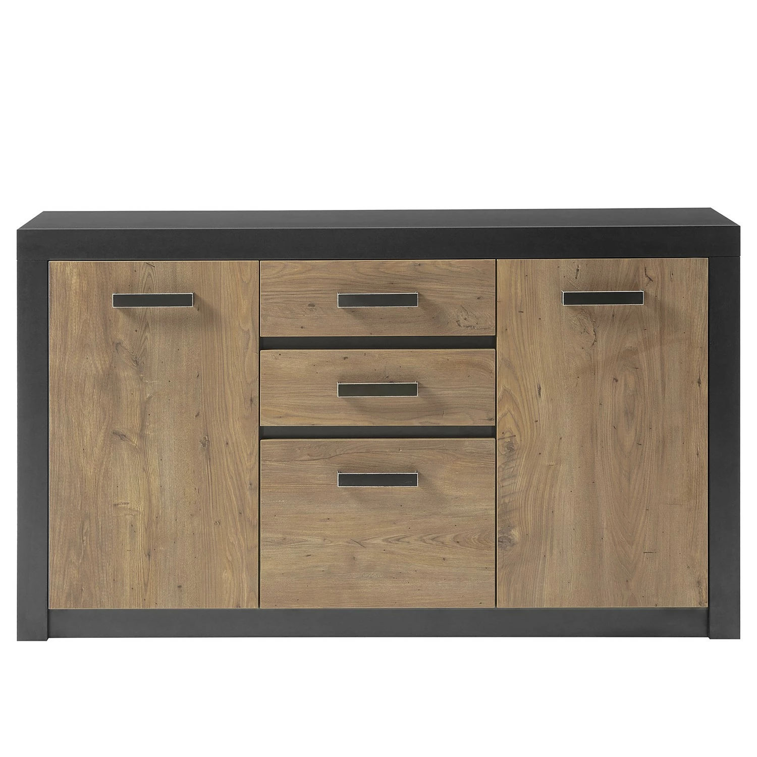 Red Living Sideboard Bozel I - Kastanie Dekor / Grau 4 Red Living Sideboard Bozel I - Kastanie Dekor / Grau – Bild 4