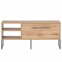 Schildmeyer TV-Lowboard Limmo - Eiche Landhaus Dekor / Schwarz -Wohnzimmermöbel boutique en ligne 1000228652 201022 14491400020 DETAILS P000000001000228652