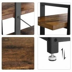 Red Living Regal Leesville II - Braun / Schwarz -Wohnzimmermöbel boutique en ligne 1000229723 201104 13594000124 DETAILS P000000001000229723