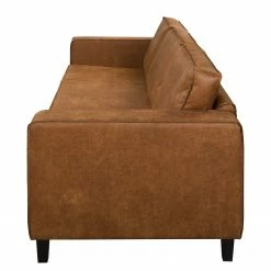 Norrwood 3-Sitzer Sofa MAISON - Mischgewebe Xia: Cognac - Ohne Schlaffunktion -Wohnzimmermöbel boutique en ligne 1000230433 210205 13432800023 DETAILS P000000001000230433