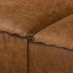 Norrwood 3-Sitzer Sofa MAISON - Mischgewebe Xia: Cognac - Ohne Schlaffunktion -Wohnzimmermöbel boutique en ligne 1000230433 210205 13433900029 DETAILS P000000001000230433