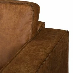 Norrwood Ecksofa MAISON 1-Sitzer mit Longchair - Mischgewebe Xia: Cognac - Breite: 150 cm - Longchair davorstehend links -Wohnzimmermöbel boutique en ligne 1000230440 210205 13453400108 DETAILS P000000001000230440