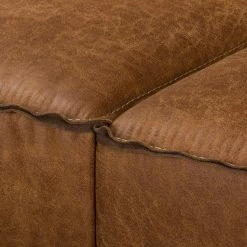 Norrwood Ecksofa MAISON 1-Sitzer mit Longchair - Mischgewebe Xia: Cognac - Breite: 150 cm - Longchair davorstehend links -Wohnzimmermöbel boutique en ligne 1000230440 210205 13453600110 DETAILS P000000001000230440
