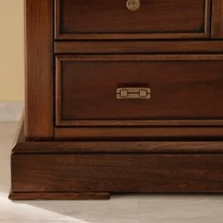 Ridgevalley Standvitrine Brieux - Tulpenbaum teilmassiv - Tulpenbaum Antik -Wohnzimmermöbel boutique en ligne 1000230613 201113 12531400040 DETAILS P000000001000230613