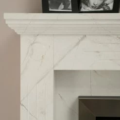 Loftscape Elektrokamin Boyne - Marmor Weiß Dekor -Wohnzimmermöbel boutique en ligne 1000230615 201113 12533800065 DETAILS P000000001000230615