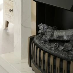 Loftscape Elektrokamin Boyne - Marmor Weiß Dekor -Wohnzimmermöbel boutique en ligne 1000230615 201113 12534400070 DETAILS P000000001000230615