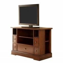 Ridgevalley TV-Lowboard Brieux II - Tulpenbaum teilmassiv - Tulpenbaum Antik