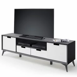 Loftscape TV-Lowboard Nevez - Weiß / Grau 26 Loftscape TV-Lowboard Nevez - Weiß / Grau -Wohnzimmermöbel boutique en ligne 1000230755 201113 13080900026 DETAILS P000000001000230755