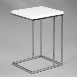 Loftscape Beistelltisch Yebles - Weiß / Silber -Wohnzimmermöbel boutique en ligne 1000231182 201118 12541300070 MOOD DETAILS P000000001000231182 mood