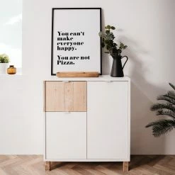 Loftscape Kommode Mayac I - Weiß / Altholz Dekor -Wohnzimmermöbel boutique en ligne 1000231341 201208 11121500003 MOOD DETAILS P000000001000231341 mood