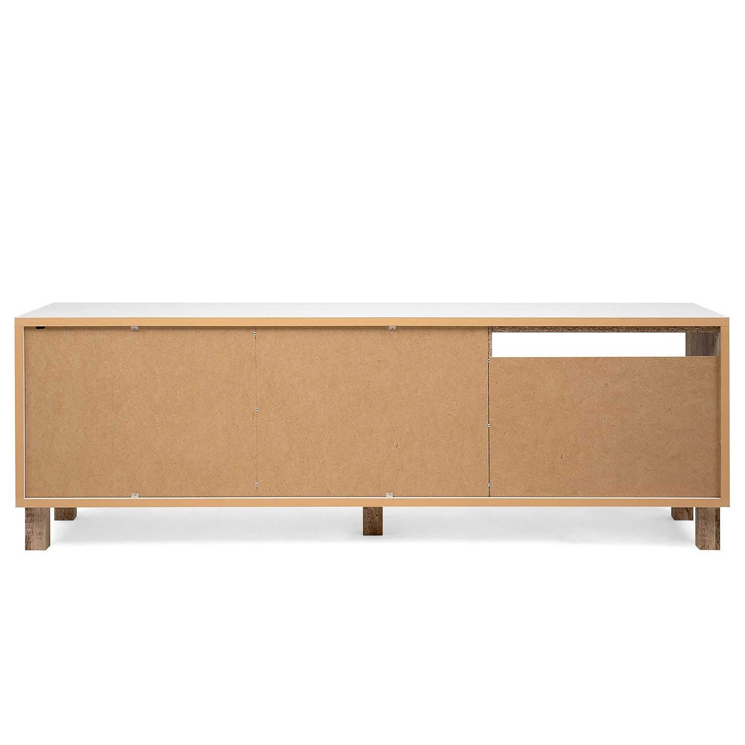 Loftscape TV-Lowboard Mayac - Weiß / Altholz Dekor 6 Loftscape TV-Lowboard Mayac - Weiß / Altholz Dekor – Bild 6